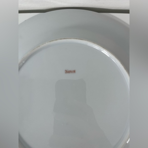 Vintage Gold Trim Yellow Rose Floral Design Plate Made in Japan - Picture 5 of 5